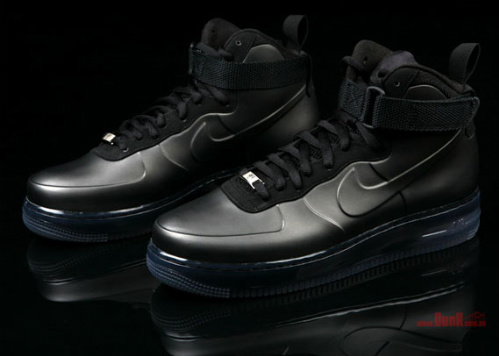 Nike Air Force 1 'Foamposite' - Black - Detailed Look