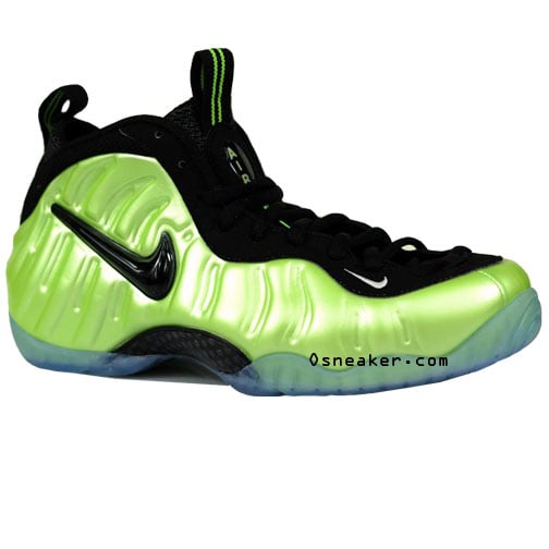 green and orange foamposite