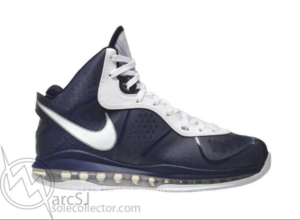 Nike Air Max Lebron VIII (8) V2 Navy/White