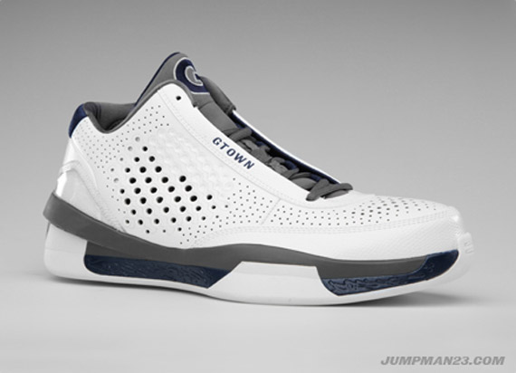 Air Jordan 2010 Team – Georgetown “Home” PE