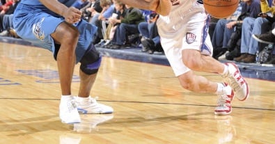 On Court: Agent Zero Laces Up University Blue Air Jordan VI (6) Low