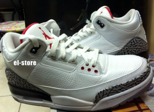 Air Jordan III - 'White Cement' - Available On Ebay