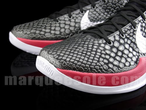 Nike Zoom Kobe VI (6) Black-Varsity Red-White - New Images -1