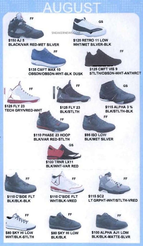 Jordan Brand - Fall 2011 Catalog Previews