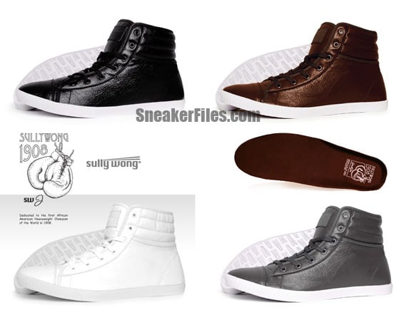 SULLYWONG SW-J Boxer Tribute Hi-Top Sneaker