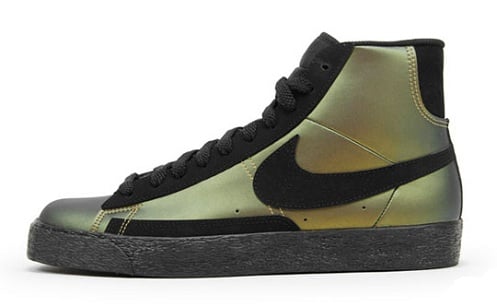 Nike Blazer "Foamposite" - Metallic Gold
