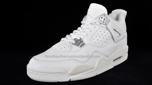 A Look Back: Air Jordan Retro IV White/White-Chrome "No Mesh"