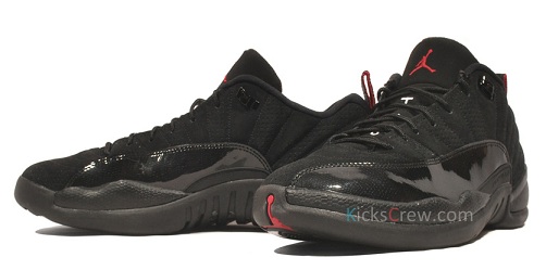 Air Jordan XII (12) Low Black/Red - New Images