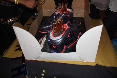 Big Sean Celebrates 23rd with OG Air Jordan VII (7) “Raptors” Cake