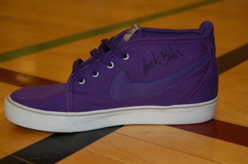 Justin Bieber Signed Nike Zoom Toki on eBay