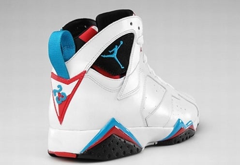 Release Reminder: Air Jordan Retro VII (7) White/Orion Blue-Black-Infrared