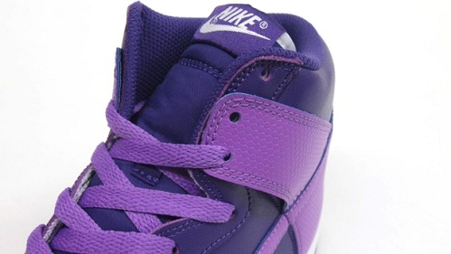 Women's Nike Dunk High - Purple/Purple-White