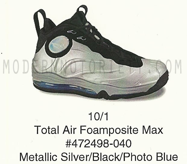 Nike Total Air Foamposite Max To Return This Fall
