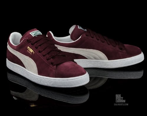 PUMA-Suede-Burgundy/White-02