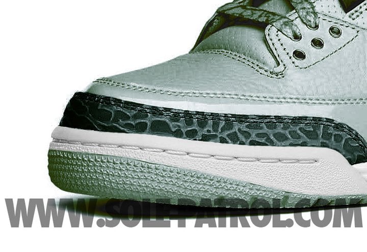 Air Jordan III (3) Retro - Grey/ Black Carbon - White aka 'Extra Round'