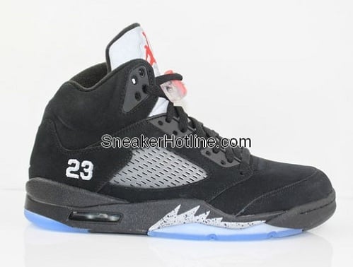 Air Jordan Retro V (5) Black/Metallic Silver - New Images