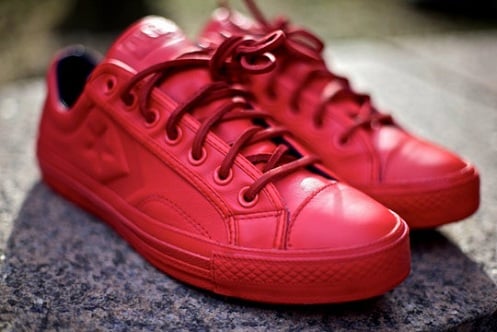 Converse Star Player 75 Low Deluxe (by Ronnie Fieg) - Red Leather