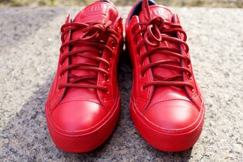 Converse Star Player 75 Low Deluxe (by Ronnie Fieg) - Red Leather