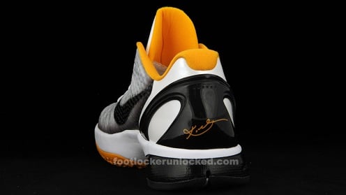 Nike Zoom Kobe VI White/Black-Del Sol - New Images