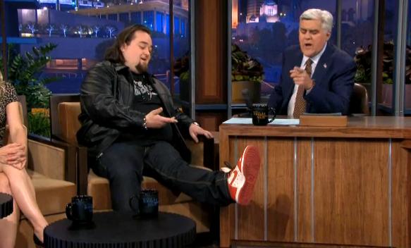 Chumlee of Pawn Stars Shows off his Sneakers