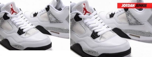 fake jordan retro 4 white cement