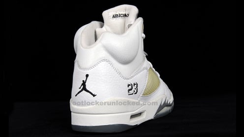 A Look Back: Air Jordan Retro V (5) White/Metallic Silver-Black