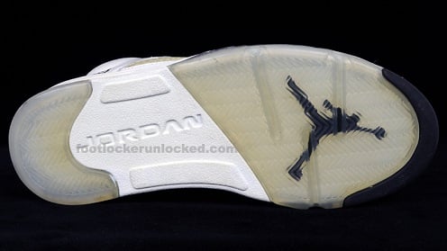 A Look Back: Air Jordan Retro V (5) White/Metallic Silver-Black