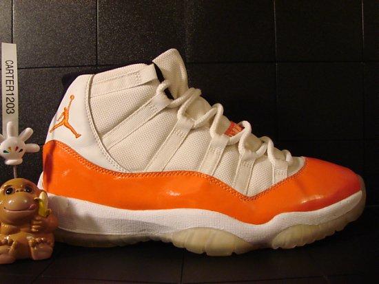 white orange 11s