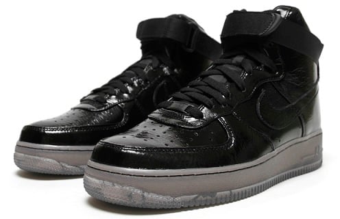 Nike Air Force 1 High - Black/Black-Grey
