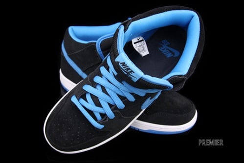 Nike SB Dunk Mid Black/Orion Blue - New Images