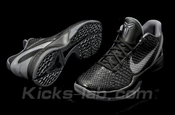 Nike Zoom Kobe VI (6) - Blackout | Gov
