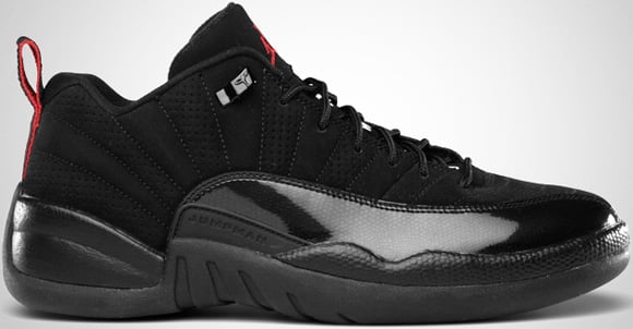 Release Reminder: Air Jordan XII (12) Retro Low QS Black/Red