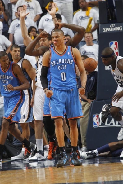 Russell Westbrook Leads OKC Thunder in New Nike Zoom Hyperfuse 2011