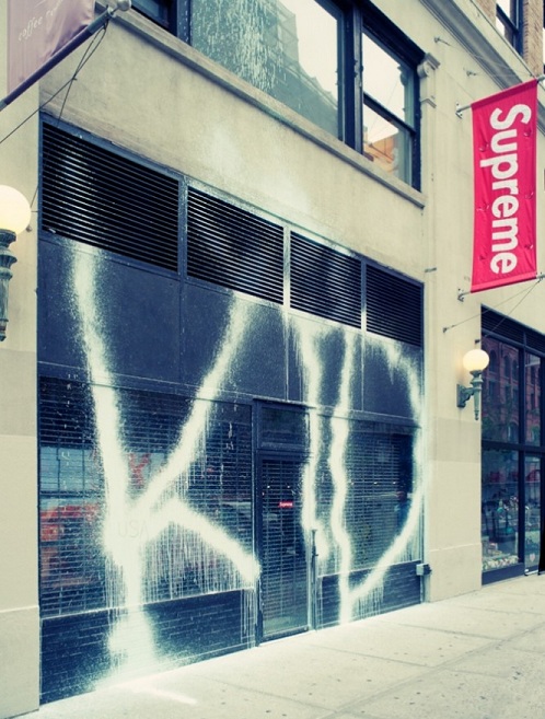 Supreme NYC Shop Vandalized?