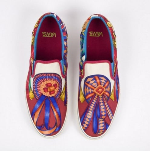 Vans Slip-On - Custom "Hermès Ties" Collection