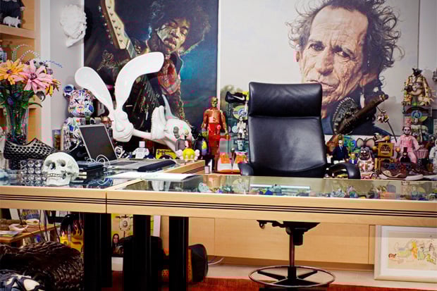 A Peak Inside Mark Parker's Office