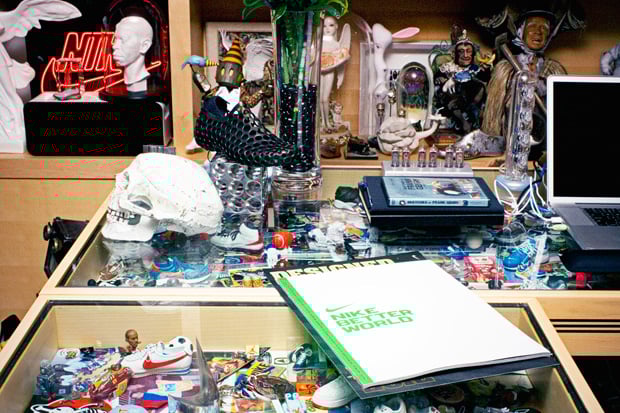 A Peak Inside Mark Parker's Office