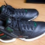 Adidas AdiZero Rose 2.0 Black Forest Green Red