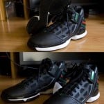 Adidas AdiZero Rose 2.0 Black Forest Green Red