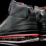 Air Jordan 2.0 Black Varsity Red-Green Gucci Detailed Look