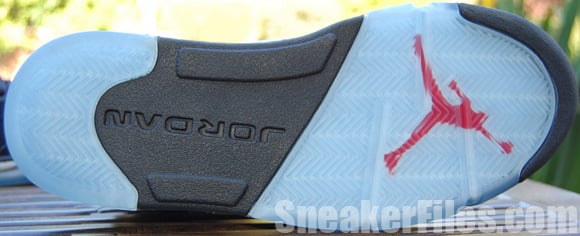bottom of jordan 5