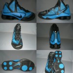 Nike Air Shox Hyperballer Black Photo Blue-Black
