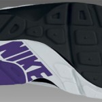 Nike Air Trainer Huarache Black Club Purple-Platinum