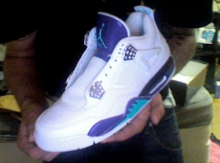 grape jordan 4