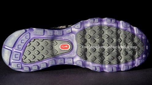 Nike Air Max 2011 - Black/Metallic Cool Grey-Club Purple