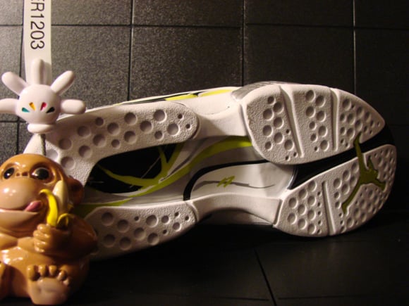 Air Jordan VIII (8) Low Womens White Bright Cactus-Silver Unreleased Sample