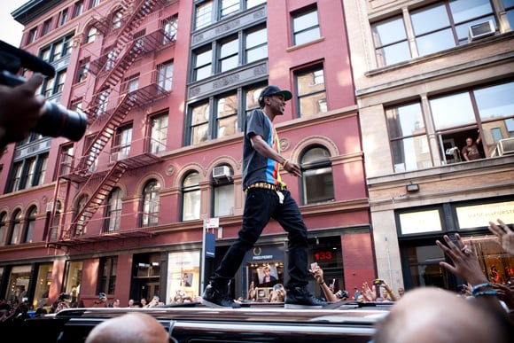 Big Sean at Adidas Originals Store New York Recap
