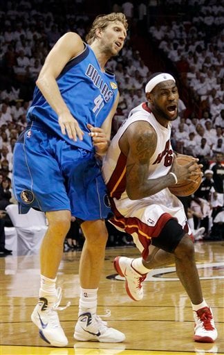 Dirk Nowitzki Nike Hyperdunk 2010 NBA Championship