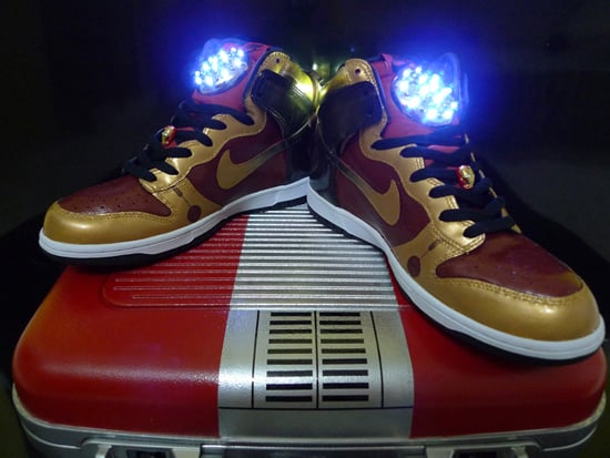 Nike Dunk High Custom - 'Iron Man' by J'field Yeo