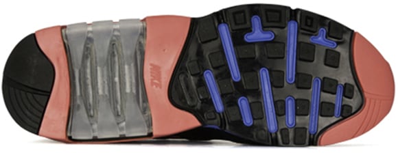 Nike Lunar Air 180 Black Blue Spark Alarming Red